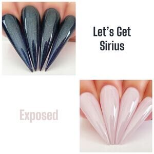 Kiara Sky Set of 2 Dip Powder Lets Get Sirius, Exposed